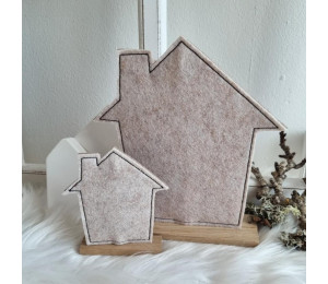 Stickdatei ITH - Stecker Haus Blanko